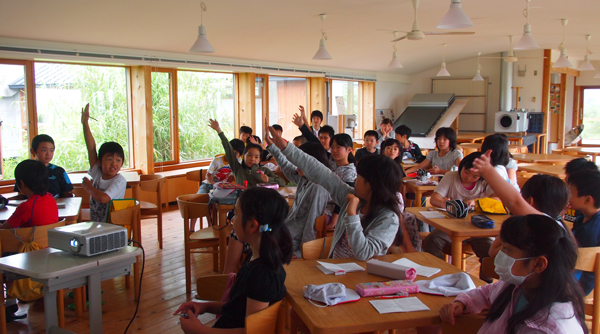 村櫛小学校の皆さん